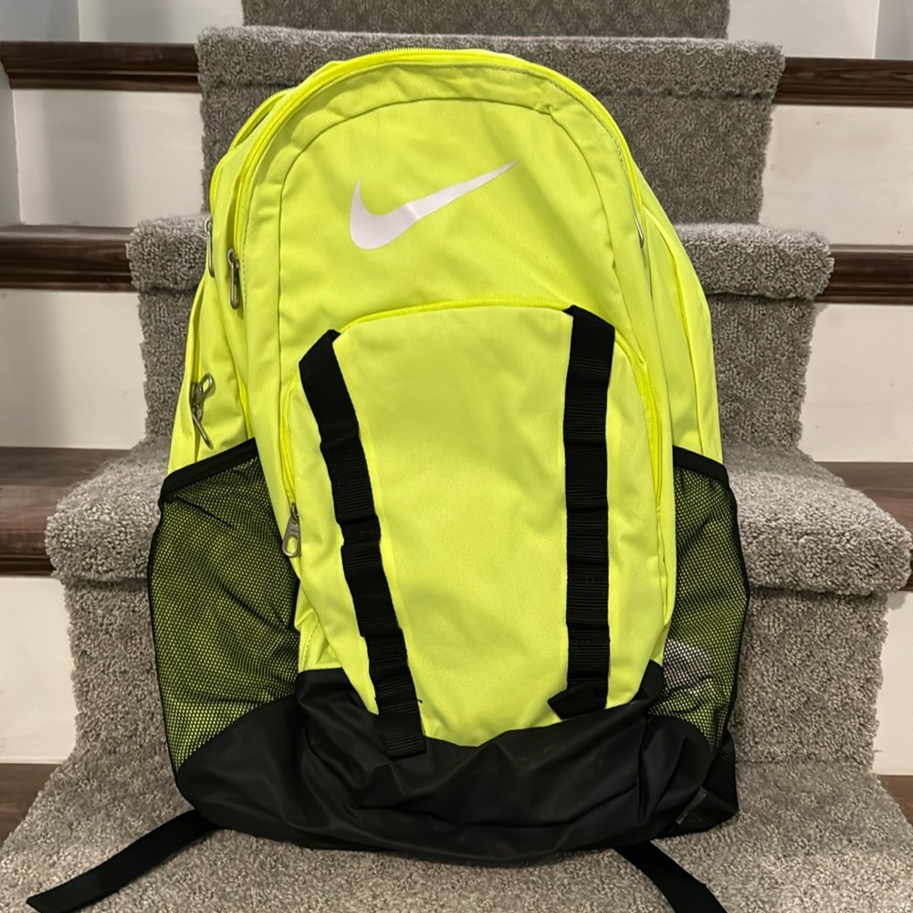 Nike Neon Yellow Backpack